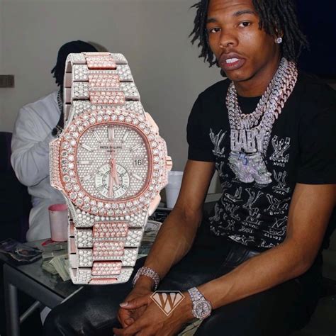 lil baby patek watch.